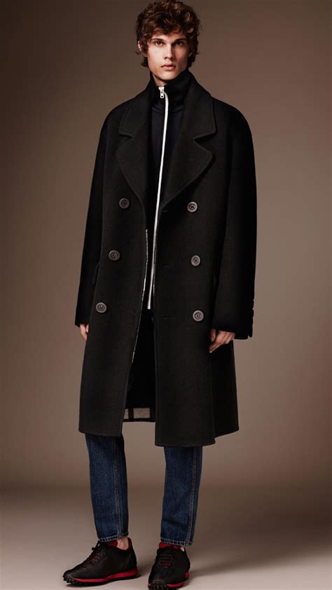 burberry mens coats &|burberry men's wool overcoat.